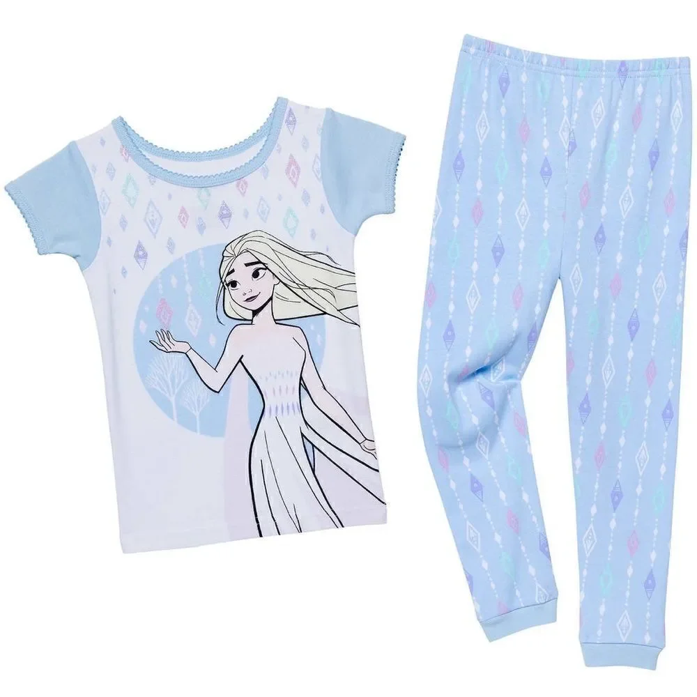 DISNEY FROZEN PJ 4 Piece Set - Picture 4 of 14
